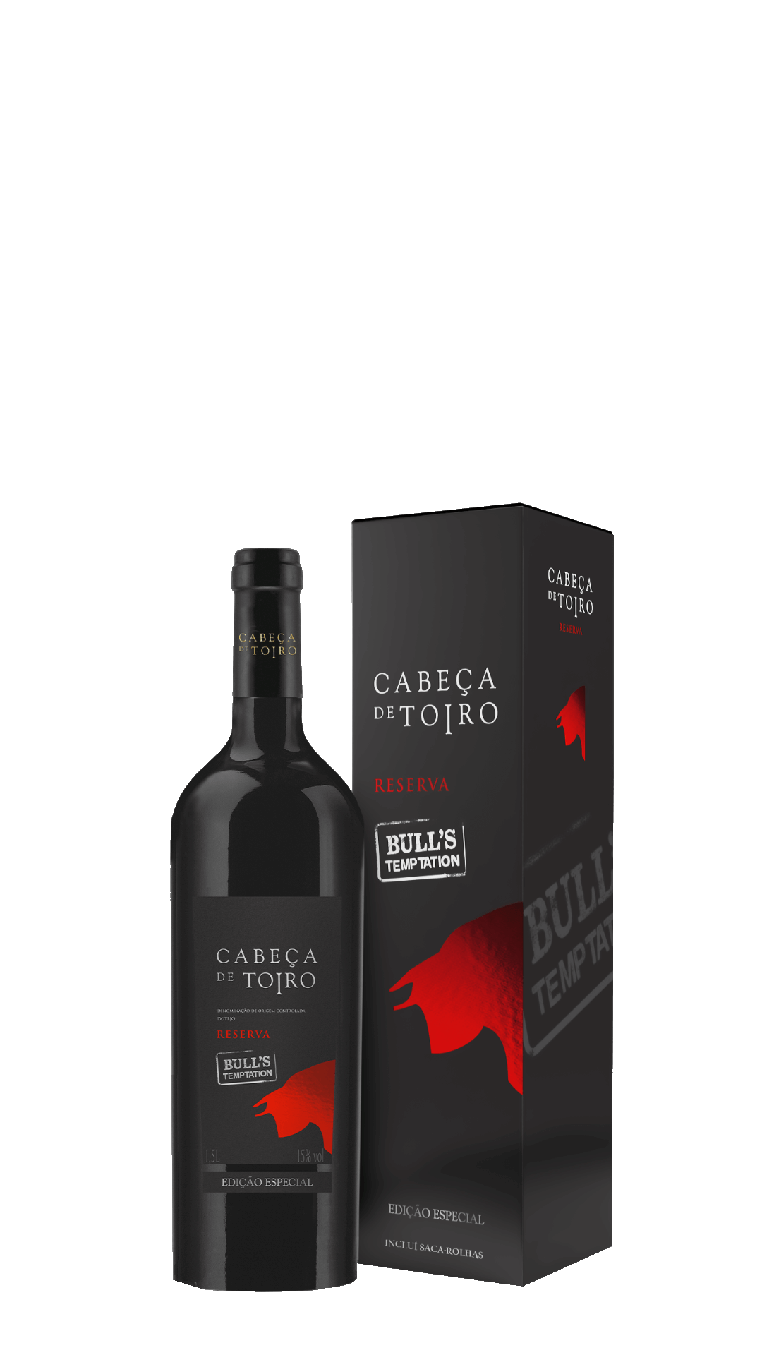 CABEÇA DE TOIRO BULLS TEMPTATION (1,5L)