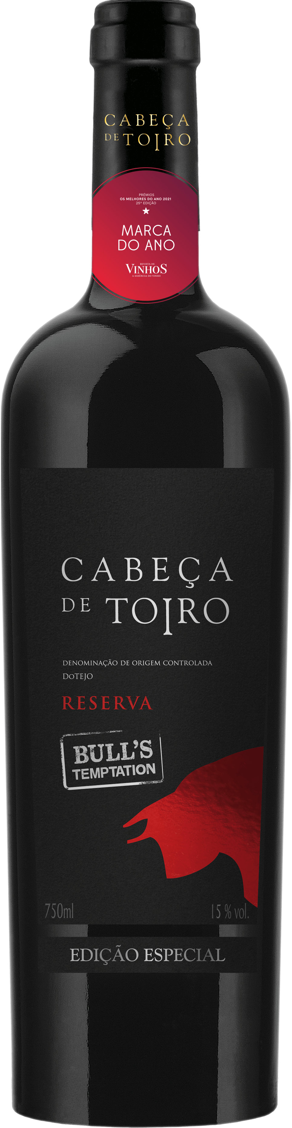 CABEÇA DE TOIRO RESERVA TINTO BULL´S TEMPTATION (750ML)